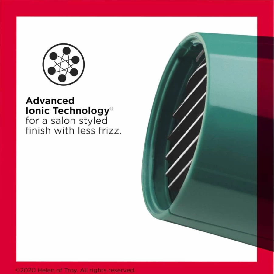 REVLON 1875W Green Hair Dryer for Voluminous Lift & Body | Volume Booster Blow Dryer