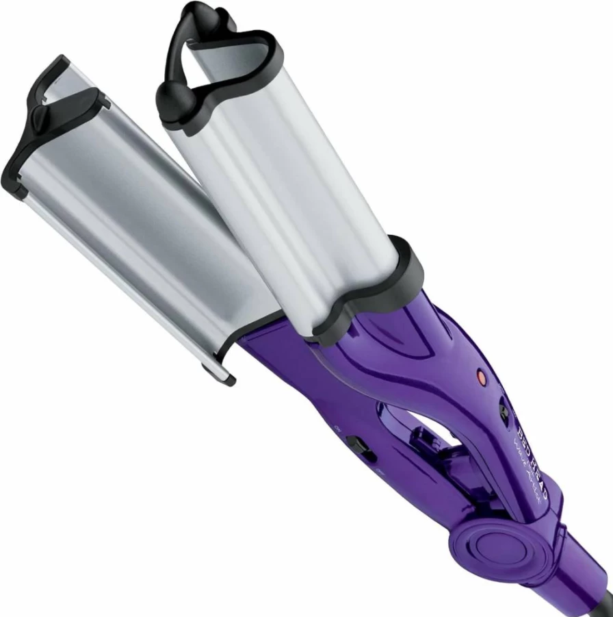 Bed Head Purple Tourmaline Ceramic Deep Waver for Frizz-Free, Long-Lasting Beach Waves & Shine