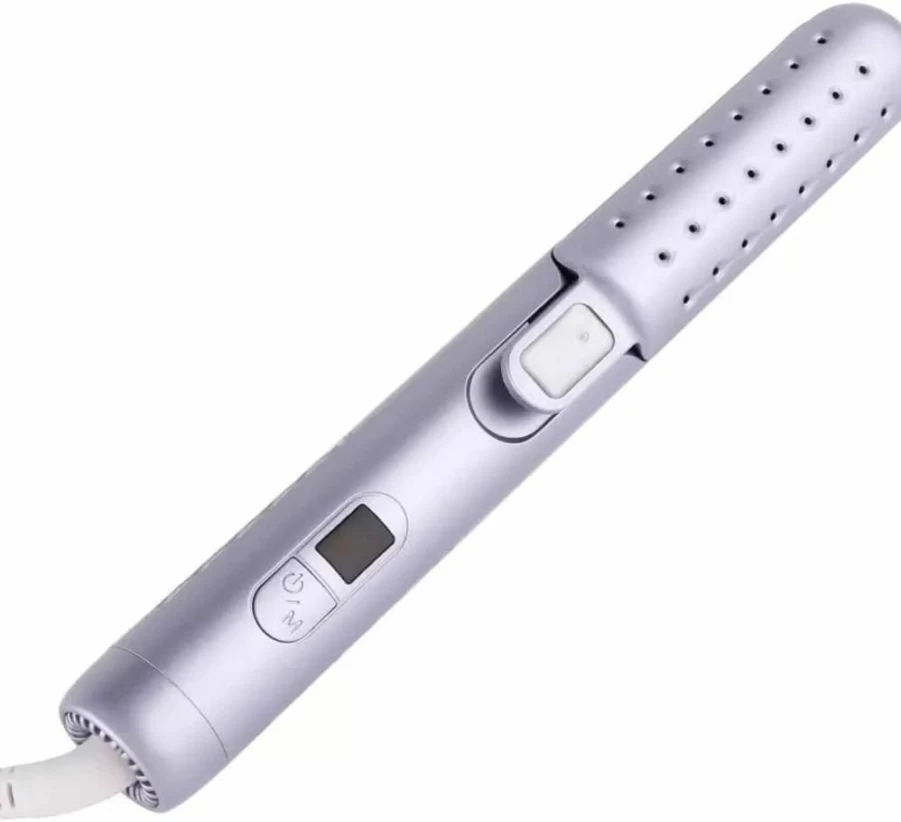 AIKO PRO 2-in-1 Hair Styler Flat Iron & Curling Wand with 360° Floating Plates, Dual Voltage for Straightening & Curling All Hair Types, Cool Airflow Technology, Ideal Gift for Women & Girls