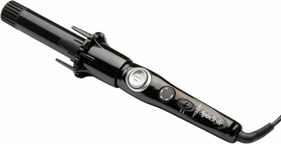 Salon Tech Spinstyle Pro 1-Inch Automatic Hair Curler - Fast, Long-Lasting Curls in Seconds