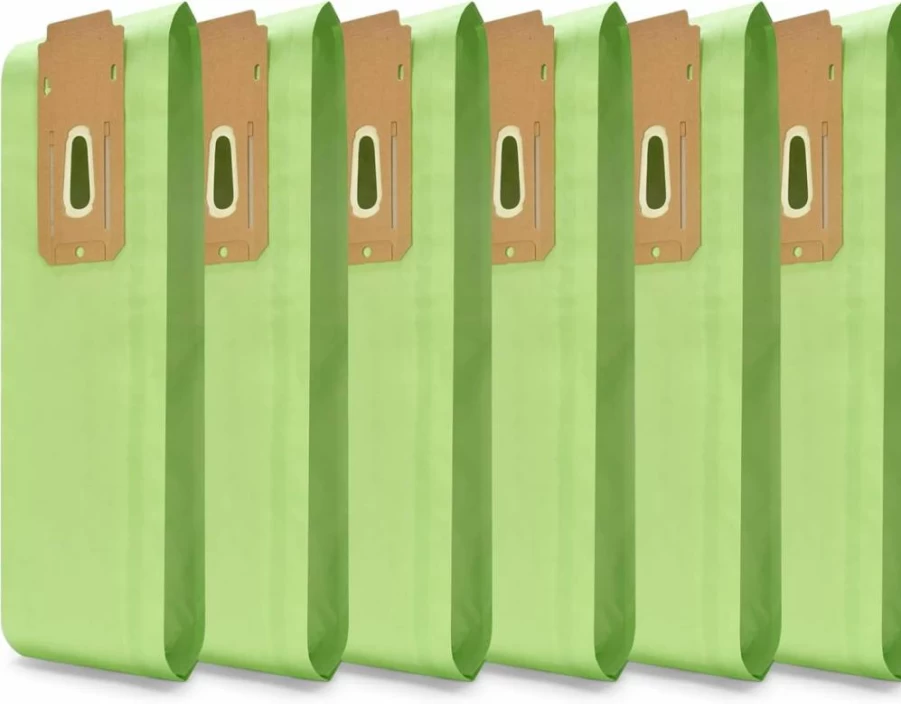 FGDG 6-Pack Green Vacuum Bags Replacement for Oreck XL Upright Vacuum Cleaners, Compatible with Oreck Type CC