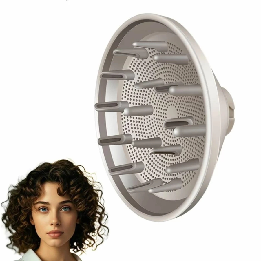 WIIKAI Diffuser Attachment for Shark Flexstyle Hair Dryer – Enhance Natural Curls for Wavy, Curly & Coily Hair – Styling Tool Accessory