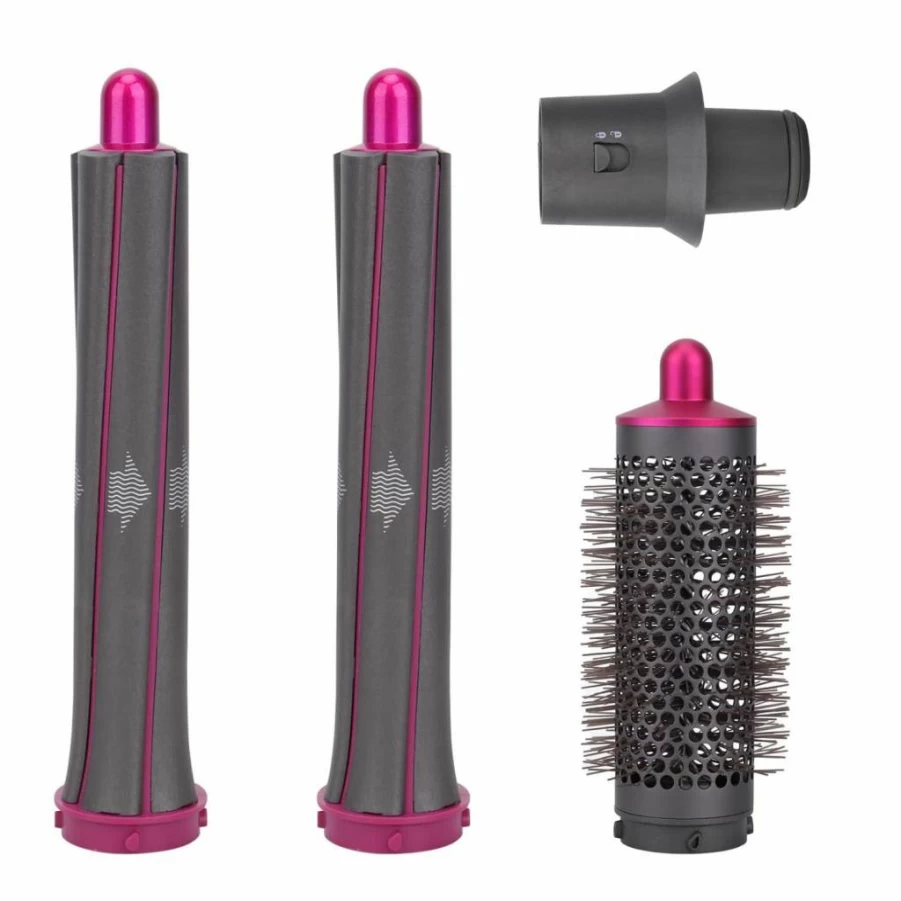GreeSuit Dyson Airwrap Curling Iron Barrel Attachments – Long Hair Curling Styler Tool with Adapter for Dyson Hair Dryer