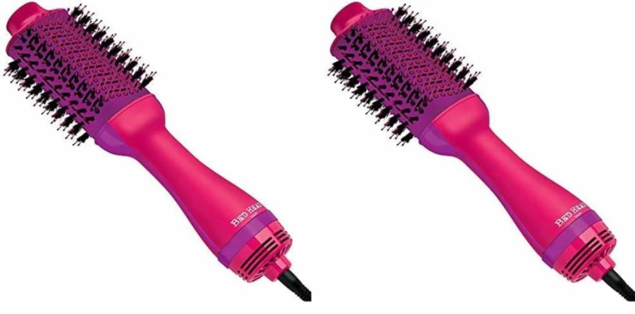 Bed Head One Step Volumizer & Hair Dryer - Pink | 1-Step Styler for Dry, Straighten, Texture & Style