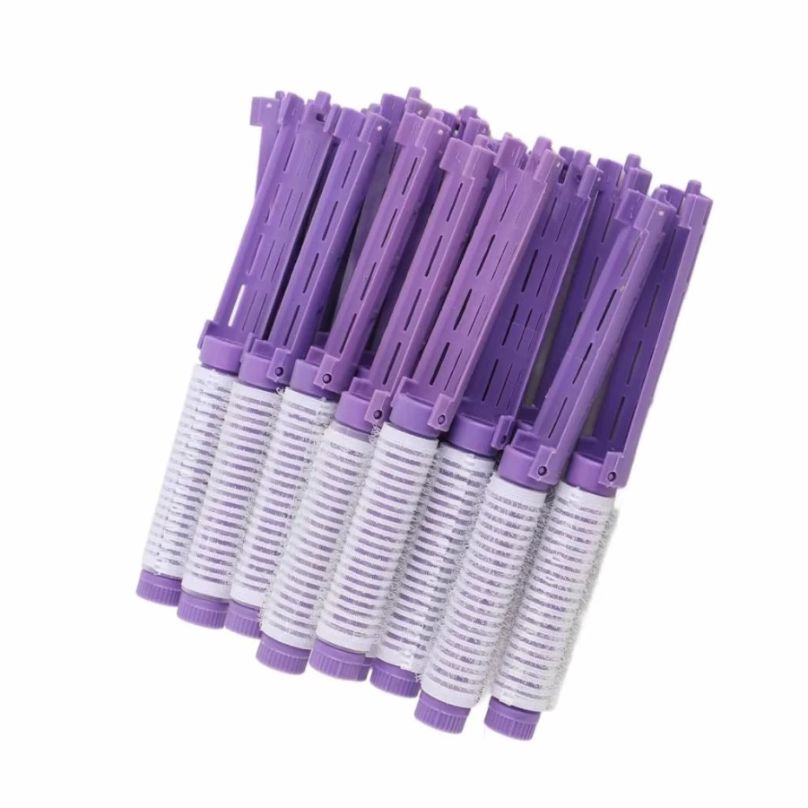 Ejoyous 20Pcs Perm Rods Hair Curlers - Professional Styling Tool for Short & Long Hair, Root Perming Rollers Kit