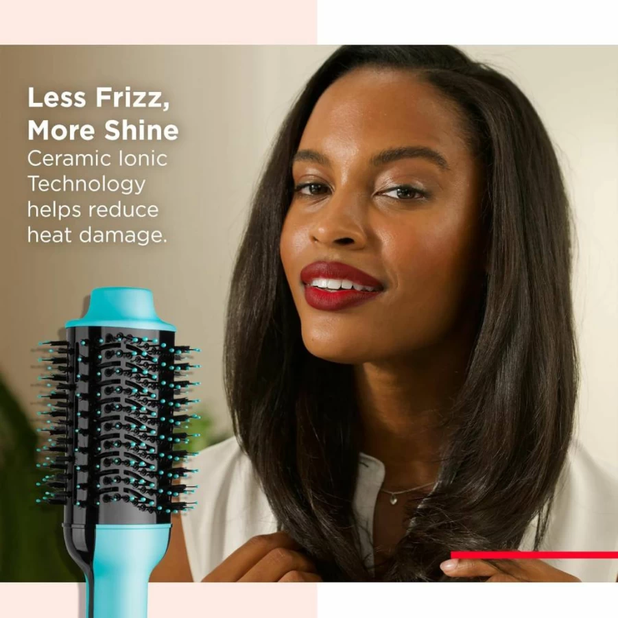 REVLON Mint One Step Volumizer Hair Dryer & Styler for Salon Blowouts - Fast, Damage-Free Volume & Travel-Friendly