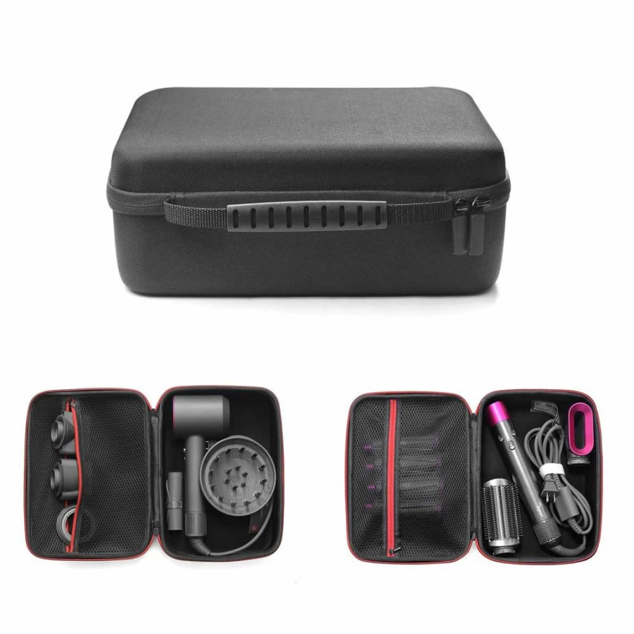 Buwico Universal Travel Case for Dyson Supersonic Hair Dryer HD01/HD03 & Airwrap Styler, Shockproof Storage Bag Compatible with Shark FlexStyle HD430