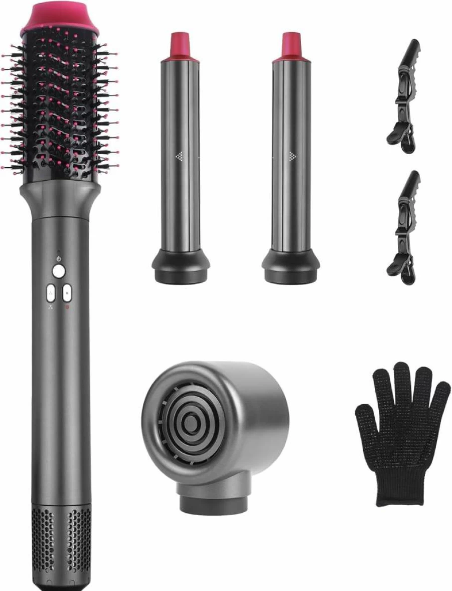 ASTRQLE 3-Piece Magic Hair Donut Bun Maker Set - 1 Large & 2 Small Brown Hair Styling Rings for Perfect Buns