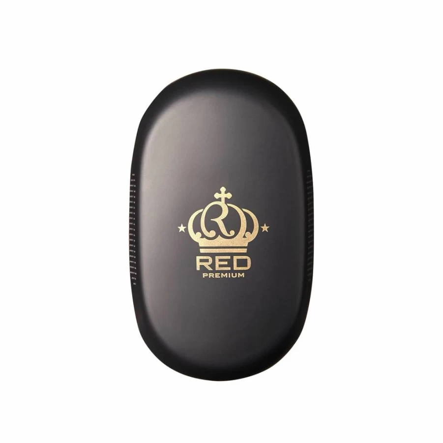 Red by Kiss Bowwow Twist King Hair Brush - Premium Styler Comb for Afro, Curly & 4C Hair, Durable & Washable for Barbers & Daily Use