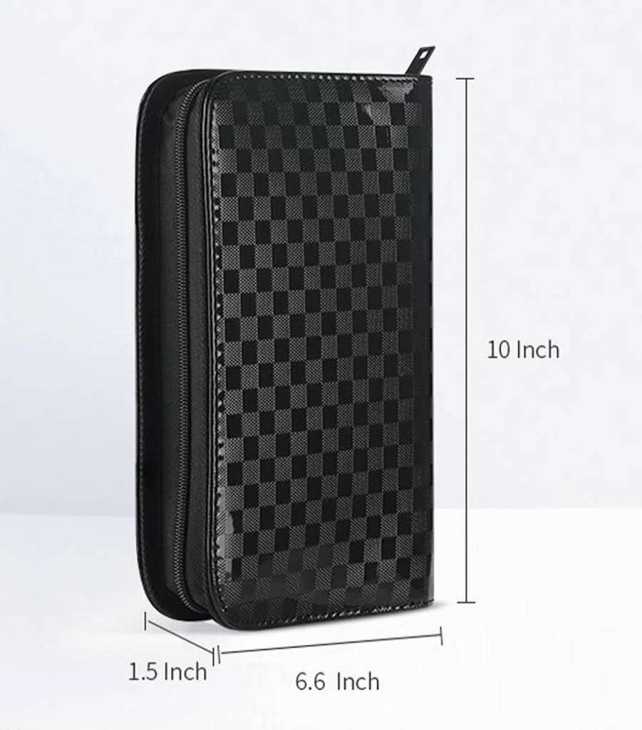 PERFEHAIR Professional Hair Scissor Holder - PU Leather Salon Tool Holster Pouch for Hairdressers & Stylists