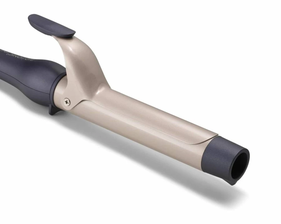 Bio Ionic GoldPro 1" & 1.25" Ceramic Curling Iron with 24K Gold Technology, Adjustable Heat Settings, Moisturizing Barrel for Long-Lasting Curls, Blue