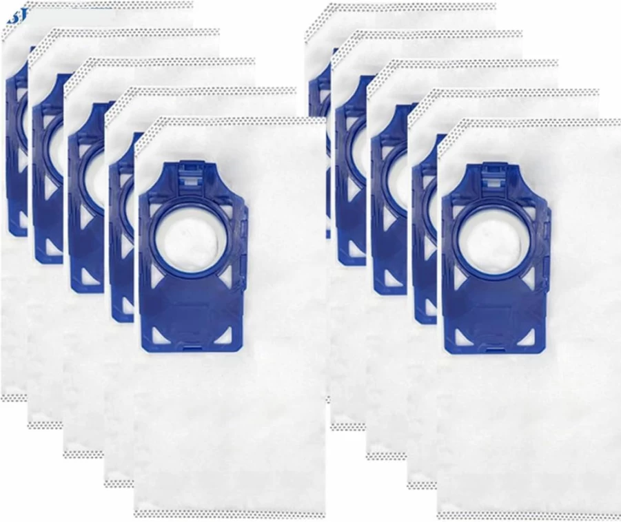 10-Pack R30D HEPA Vacuum Cleaner Bags Compatible with Riccar Brilliance R30D/R30P/R30Pet & Simplicity Synchrony S30D/S30P/S30Pet - Replaces RNHC-6/SNH-6/M5H-6 - by Rsmvia