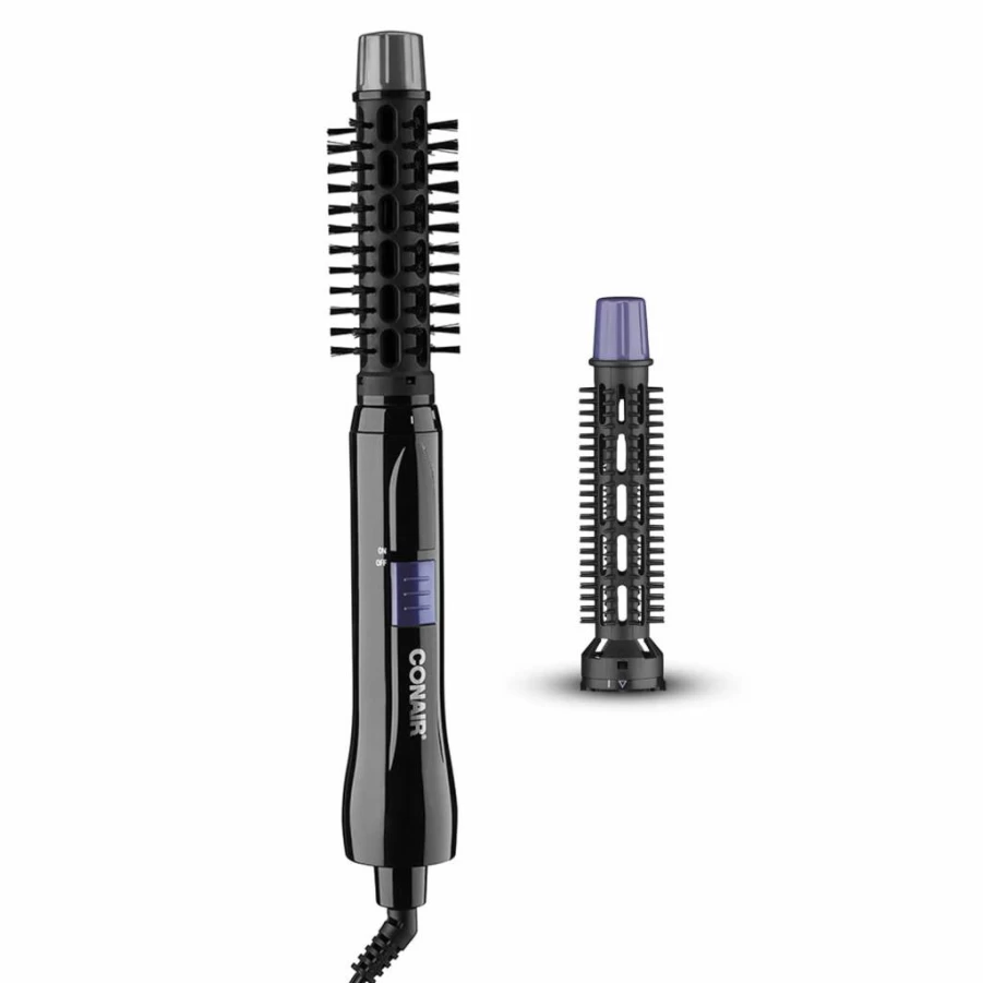 Conair 2-in-1 Hot Air Brush & Curling Iron for Voluminous Hair Styling